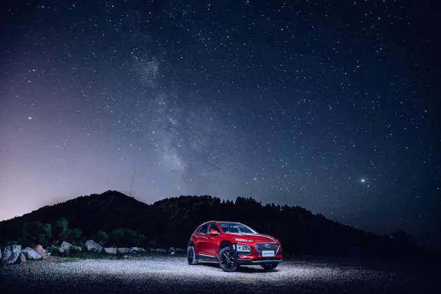 追星之旅丨幽藍(lán)星空、深邃如夢，北京現(xiàn)代ENCINO妙峰山之旅！